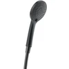 Image de Duravit Douchette à main 3jet 110 MinusFlow 245 mm, Conn. G 1/2, D 110 mm, noir mat