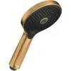 Image de Duravit Douchette 3jet Click 120 MinusFlow 240mm, raccord G 1/2, bronze brossé