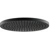 Image de Duravit Douche de tête 1jet 230 MinusFlow d 230mm, raccord G 1/2, noir mat