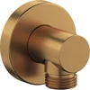 Image de Duravit Coude mural DN 15, pour douchette à main, rouge, bronze brossé