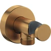 Image de Duravit Coude mural DN 15, avec robinet de douche, rosace ronde, bronze brossé