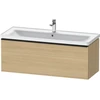 Image de Duravit Meuble sous lavabo D-Neo 118,4x45,2x44cm, 1 tiroir, wd, sw/Ei Nat