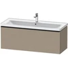 Image de Duravit Meuble sous-lavabo D-Neo 118,4x45,2x44 cm, 1 A, wd, noir/lin