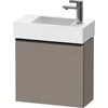 Image de Duravit Meuble sous-lavabo D-Neo 48,4x22,2x44 cm, 1 porte, à droite, blanc/Bas ma