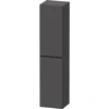 Image de Duravit Armoire haute D-Neo 40x36cm, 1 porte, 5 étagères, à gauche, noir/Grap ma