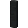 Image de Duravit Armoire haute D-Neo 40x36cm, 1 porte, 5 étagères, à gauche, noir/oeuf noir