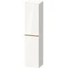 Image de Duravit Armoire haute D-Neo 40x36 cm, 1 porte, 5 étagères, à gauche, blanc brillant