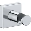 Image de Duravit Support de douche fixe, rosace carrée, à MS, chrome