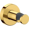 Image de Duravit Support de douche fixe, rosace ronde, acier inox, or poli