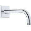 Image de Duravit Bras de douche 210 mm, chromé, coudé, fixation murale, rosace carrée