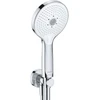 Image de Duravit Set de coude mural MinusFlow avec douchette, flexible, blanc brillant