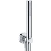 Image de Duravit Set de coude mural MinusFlow avec douchette à main, tuyau, a MS, chrome