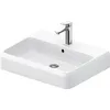 Image de Duravit Qatego lavabo à poser, 500x420mm, avec trop-plein, dessous poncé et émaillé, 2382500027, Couleur: blanc