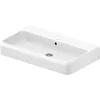 Image de Duravit Qatego lavabo à poser, 800x470mm, avec trop-plein, partie inférieure vitrifiée et polie, 2382800028, Couleur: blanc