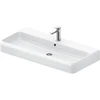 Image de Duravit Lavabo à poser Qatego 100x47 cm, blanc, mitigeur haut, fermé