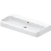 Image de Duravit Qatego lavabo à poser, 1000x470mm, avec trop-plein, dessous poncé et émaillé, 2382100028, Couleur: blanc