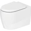Image de Duravit WC sur pied, cuvette à chasse profonde Qatego 39x60cm, 4,5 l, sans rebord, blanc brillant