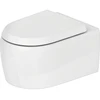 Image de Duravit WC suspendu, cuvette profonde Qatego 38,5x57 cm, 4,5 l, sans bride, blanc brillant