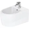 Image de Duravit Qatego bidet mural, 1 trou pour robinet, avec trop-plein, 385x570x285mm, 2263150000, Couleur: blanc