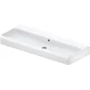 Image de Duravit Qatego lavabo à poser, 1200x470mm, avec trop-plein, dessous poncé et émaillé, DuraCeram, 2382120028, Couleur: blanc