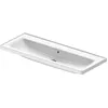 Image de Duravit D-Neo lavabo, 1205x480mm, sans trou pour robinet, avec trop-plein, blanc brillant, 2367120060