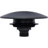 Image de Duravit Set d'équipement avec clapet à pression, noir mat