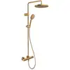 Image de Duravit Système de douche 1000 MinusFlow Sortie 354 mm, avec thermostat, bronze brossé