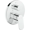 Image de Duravit Kit de montage Wave Mitigeur bain à levier unique, inverseur, chrome