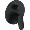 Image de Duravit Kit de montage Wave Mitigeur monocommande baignoire UP, inverseur, noir mat