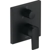 Image de Duravit Set de montage Manhattan Mitigeur baignoire encastré, inverseur, noir mat