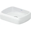 Image de Duravit Vasque à poser Qatego 50x40 cm, blanc brillant, sans trop-plein, sans trou robinet
