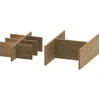 Image de Duravit Système d'aménagement Universal Set 422x371x120mm, naturel Oa solid, pour WTU