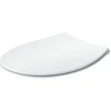 Image de Duravit Abattant WC ovale avec frein de chute, 44,8 cm, uni, blanc