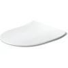 Image de Duravit Abattant WC en D avec frein, 45,1 cm, Uni, Blanc