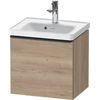 Image de Duravit Meuble sous-lavabo D-Neo 48,4x37,2x44cm, 1 tiroir, wd, noir/marbre oeuf