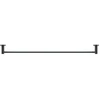 Image de Duravit Porte-serviette D-Code 84,8x4,8x8 cm, noir mat, mural