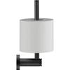 Image de Duravit Porte-papier réservé D-Code 6x9,5 cm, noir mat