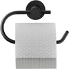 Image de Duravit Porte-papier D-Code 16,5x6,6 cm, noir mat
