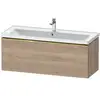 Image de Duravit Meuble sous-lavabo D-Neo 118,4x45,2x44 cm, 1 tiroir, wd, g pol/Ei marm.