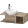 Image de Duravit Meuble sous-lavabo D-Neo Compact 80x48 cm, E ma, 1 tiroir, 1 console, suspendu