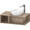 Image de Duravit Meuble sous-lavabo D-Neo Compact 80x48 cm, E ma, 1 tiroir, 1 console, suspendu