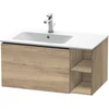 Image de Duravit Meuble sous-lavabo L-Cube 82x48,1x40 cm, 1 tiroir, bec à gauche, marbre oeuf