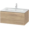 Image de Duravit Meuble sous lavabo L-Cube 82x48,1 cm, oeuf marbré, 1 tiroir, suspendu