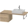 Image de Duravit Meuble sous lavabo L-Cube 42x54,7 cm, chêne oeuf, pour console, 1 tiroir