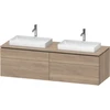 Image de Duravit Meuble sous lavabo L-Cube 162x55x48,2 cm, 2 tiroirs, E ma, k EinrSy