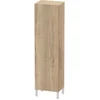 Image de Duravit Armoire haute L-Cube 50x36,3x176cm, porte droite, chêne marbré