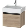 Image de Duravit Meuble sous-lavabo Ketho.2 58,4x46 cm, oeuf marbré, 1 tiroir, suspendu