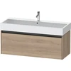Image de Duravit Meuble sous-lavabo Ketho.2 118,4x46 cm, blanc oeuf, 1 tiroir, suspendu