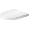 Image de Duravit Abattant WC en D avec frein de chute, 43,2 cm, uni, blanc