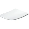 Image de Duravit Abattant WC carré avec frein de chute, 43,4 cm, uni, blanc